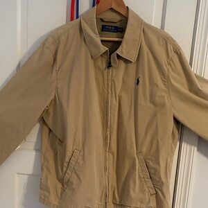 Polo by Ralph Lauren Tan Windbreaker